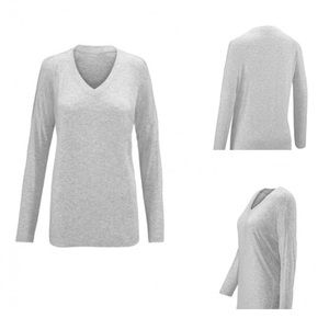 Cabi heathered grey serenity tee XXS